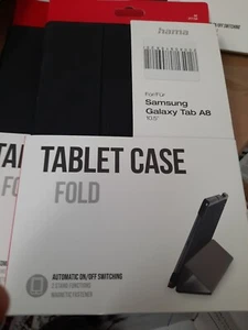 Hama Fold Tablet-Cover Samsung Galaxy Tab A8 26,7 cm (10,5") Book Cover Schwarz - Bild 1 von 2