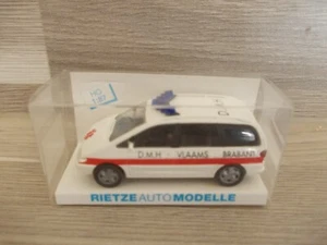 Rietze 50778 VW Sharan Rettunsdienst D.M.H. Vlaams Brabant HO 1/87 NEU+OVP - Picture 1 of 2