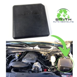✅00-02 SILVERADO SIERRA AVALANCHE UNDER HOOD ENGINE RELAY FUSE BOX TOP LID COVER - Picture 1 of 6