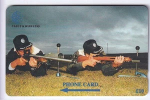 AMERIQUE TELECARTE / PHONECARD .. ILES FALKLANDS 10£ GPT 269CF ARMEE ARMY TIR - Imagen 1 de 2