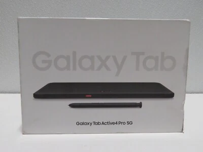 Samsung Galaxy Tab Active4 Pro 10.1" SM-T638U 64GB Black 5G+Wifi - Image 1 of 4