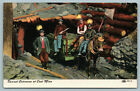 Tunnel Entrance at Anthracite Coal Mine - Miners - Postcard - c1908