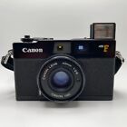 Vintage 1978 Canon A35F 35mm Rangefinder Film Camera Point & Shoot RARE TESTED