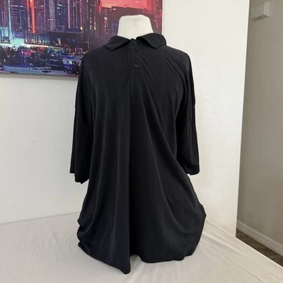 Мужская рубашка из микрофибры Bruno Suedes с черным воротником размер XL - Изображение 1 из 4