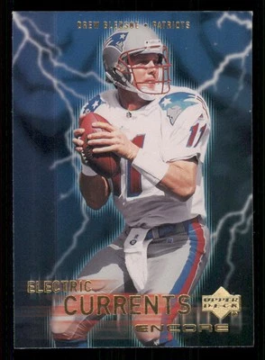 1999 Upper Deck Encore Electric Currents #EC11 Drew Bledsoe - Image 1 of 2