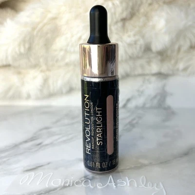 Makeup Revolution Liquid Highlighter Starlight Champagne 0.61 fl oz Sealed NEW - Image 1 of 2