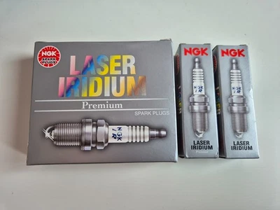 6x NGK IZKR7B (7563) Laser Iridium Spark Plugs For AUDI TT 3.2 06/03-- 12/06 - Image 1 of 2