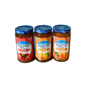 Polaner Sugar Free Preserves Peach - Apricot - Orange Marmalade 13.5 oz Each - Picture 1 of 3
