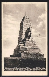 CPA Grand Ballon, Monument aux Diables Bleus 1940 - Picture 1 of 2