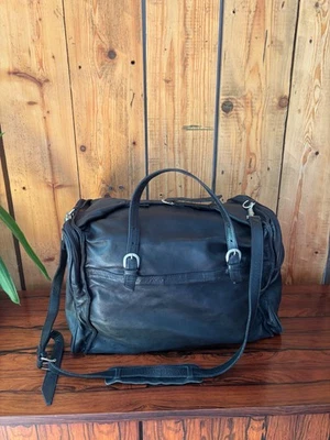 Vintage Leder Reisetasche – Retro Weekender aus super hochwertigen weichen Leder - Bild 1 von 4