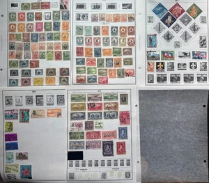 Lot of Haiti Old Postage Collectible Stamps Used/MH - Picture 1 of 2
