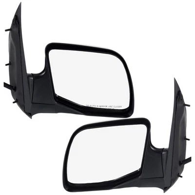 Juego de 2 espejos retrovisores térmicos laterales conductor y pasajero para furgoneta E150 E250 E350 par Foto 1 de 4