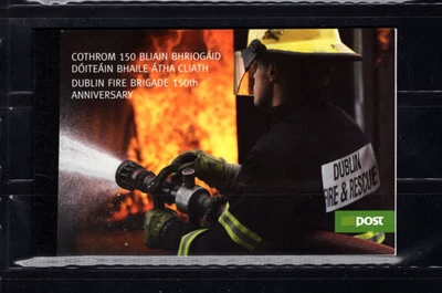 Ireland 1973a Dublin Fire Brigade XF MNH Complete Booklet LG - Image 1 of 2