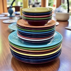 23 Unused Homer Laughlin Fiesta (USA) Plates - Picture 1 of 8