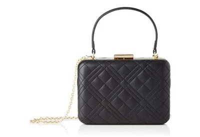 Love Moschino Black and Gold Quilted bag - Image 1 of 4