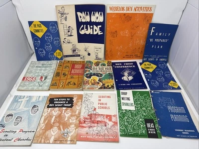 Vintage Boy Scouts of America BSA livros de brochura manual requisito LOTE 1960s - Imagem 1 de 4
