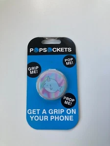PopSockets PopGrip Narwhal Mobile Phone Expanding Stand and Grip Pop Socket Rare - Picture 1 of 2