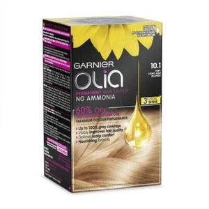 Garnier Olia Bold Permanent Hair Colour 10.1 Very Light Ash Blonde - Makeup in A - Picture 1 of 6