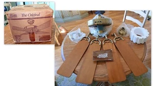 Hunter Original Ceiling Fan Robbins & Meyers Reverse air VTG 1983 USA NOS MOTOR - Picture 1 of 24
