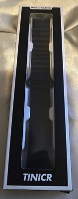 Tinicr no gap Strap/Band for Samsung Watch 4/5/6/7(not Ultra) black magnetic m/l - Image 1 of 4