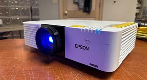 Epson H907A PowerLite L400U 4500 Lumens WUXGA 3LCD Laser Projector - 1414 Hours - Picture 1 of 6
