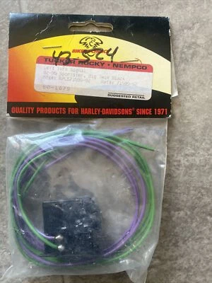 Interruptores de guidão pisca-pisca indiano Harley Gilroy Chief Scout Spirit Sportster FXR - Imagem 1 de 2