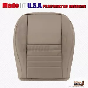 2003 2004 Ford Mustang GT Driver Side Bottom Replacement Leather Seat Cover Tan - Picture 1 of 8
