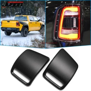 Cubierta de lámpara trasera de carbono mate para Ram 1500 TRX Limited 2019-2024 - Imagen 1 de 9