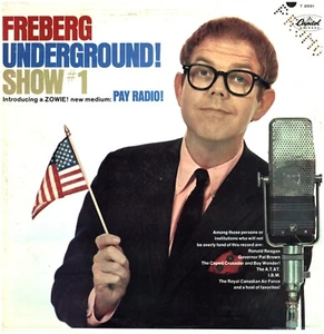 STAN FREBERG Underground Show # 1 1966 CAPITOL MONO 1ST PRESS PROMO VINYL RECORD - Picture 1 of 24