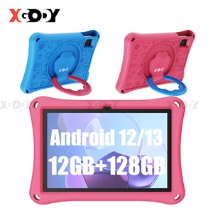 2024 Kids Tablet 10.1 Zoll Android 13 4GB 32GB/128GB ROM IPS 7000mAh WiFi6 - Bild 1 von 27