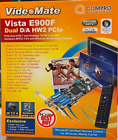 COMPRO VIDEOMATE E900F DUAL D/A HW2 PCIe TV and FM TUNER + CARD DVB-T + Analogue