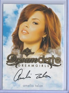 Tarjeta autógrafa Benchwarmer Dreamgirls 2016 Amelia Talon en tarjeta automática SKC - Imagen 1 de 2