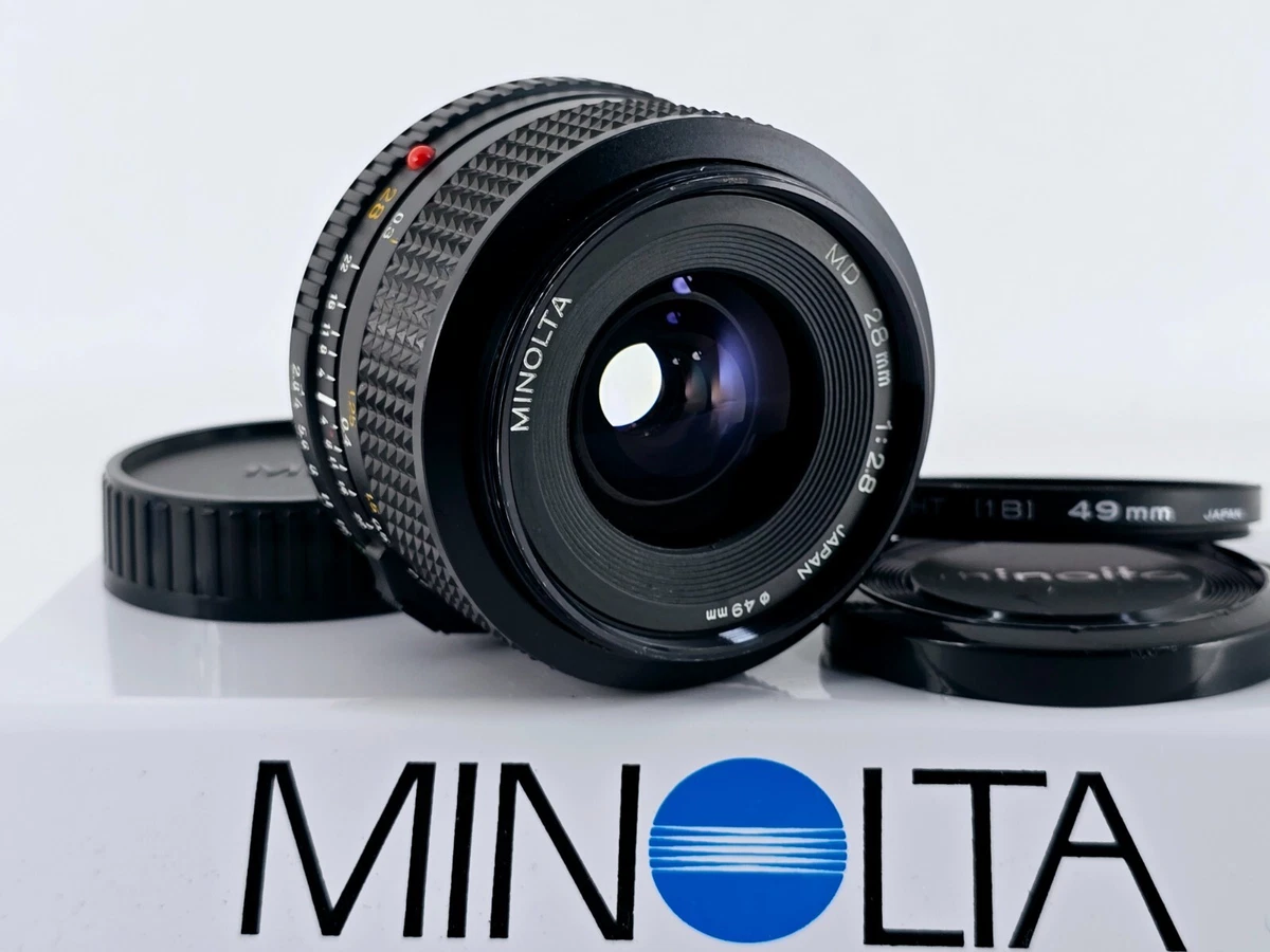 Minolta MD f/2.8 28mm Focal Camera Lenses for sale | eBay