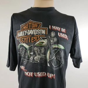 Black Hills Harley Davidson 80s Pocket Tee Used But Not Used Up 46" Chest - Picture 1 of 12