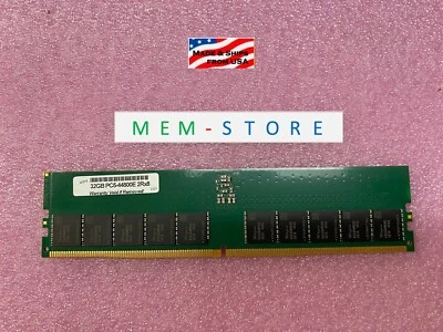 32GB DDR5 5600MHz ECC UDIMM RAM AXG1147102164/1 Replacement Memory Hynix IC - Image 1 of 4