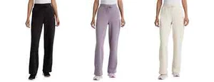 Neu mit Etikett Puma Damen Fleece gerades Bein Jogginghose mehrfarbig Gr. M-2XL $ 60 11HL183 - Bild 1 von 10