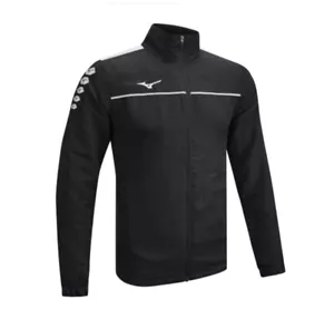 BNWT Mens Mizuno Microtech Wind Full Zip Golf Jacket Black Sz L Large RRP £90 - Picture 1 of 1