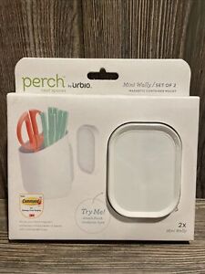 Perch By Honey Can Do - Mini Wally / Set Of Two Magnetic Container Mount
