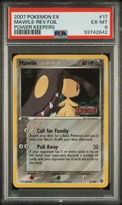 PSA 6 Mawile Reverse Foil Power Keepers #17 2007 Pokemon Ex 742642 - Picture 1 of 2