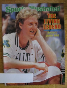 Sports Illustrated March 3, 1986 LARRY BIRD The Living Legend BOSTON CELTICS NBA - Picture 1 of 1