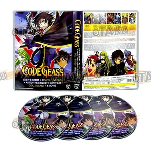 CODE GEASS R1 + R2 + AKITO THE EXILED - TV DVD (1-55 EPS+4 MOVIES) SHIP FROM US - Picture 1 of 4