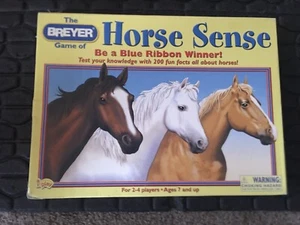 THE BREYER BOARD GAME OF HORSE SENSE TEST YOUR HORSE KNOWLEDGE Complete - Picture 1 of 5