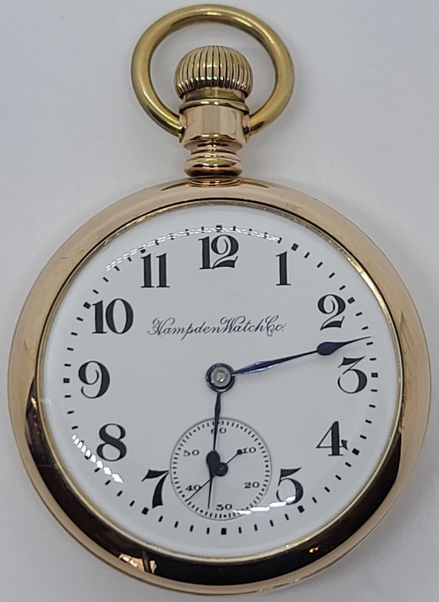 Hampden Pocket Watch Pocket Watches 1900-1909 Year Manufactured 17