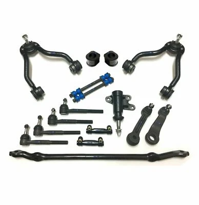 Tie Rod Ends Control Arms Front Suspension for Escalade Blazer Tahoe 16 Pc Kit - Image 1 of 4