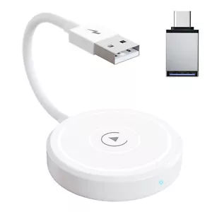 Car Auto Navigation Player USB Wireless Compatible CarPlay Adapter For Apple iOS - Bild 1 von 7