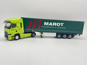 ELIGOR - RENAULT T520 High 4x2 2021 con remolque de 3 ejes - Transporte MAROT... - Imagen 1 de 1