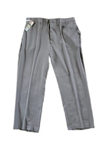 Haggar Premium Comfort Pantaloni eleganti grigi vestibilità classica, 40x29 - Foto 1 di 8