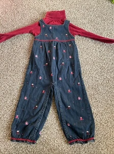 Mameluco bordado vintage 2006 Gymboree muñecas rusas talla 3T - Imagen 1 de 8