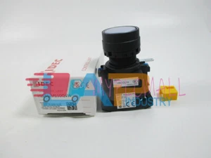 New QTY:1 For IDEC push button switch HW1L-M110Q4W 22mm with light reset 24V - Picture 1 of 6