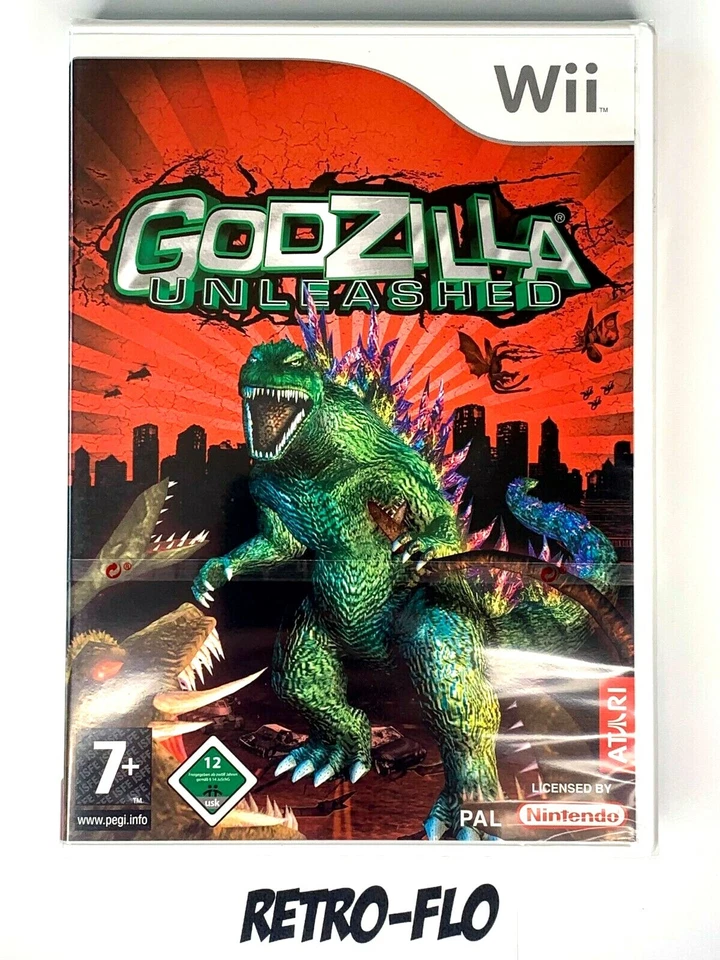 Godzilla Unleashed - Game Nintendo Wii - New - Pal - Rare - Image 1 of 2